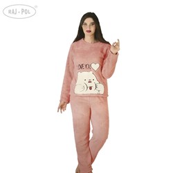 Piżama well soft gruba Miś Mix kolorów