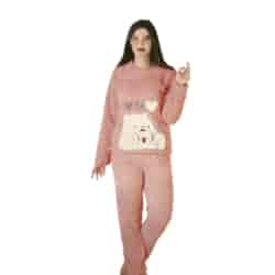 Piżama well soft gruba Miś Mix kolorów