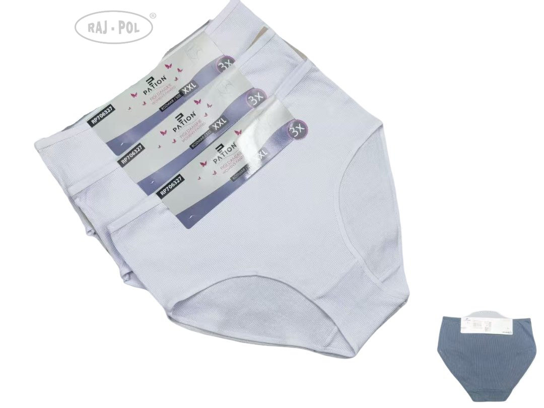 Figi damskie PATION model RP706327 3-pak