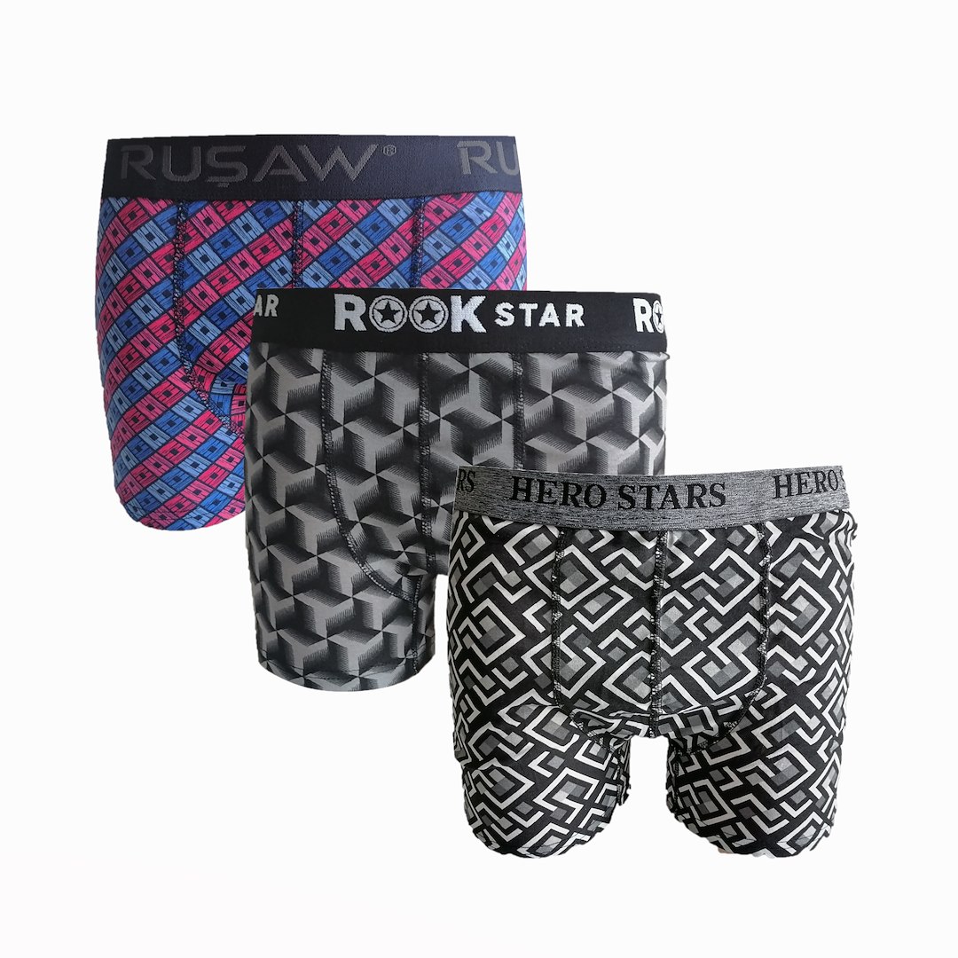 Bokserki męskie wzorowane PREMIUM