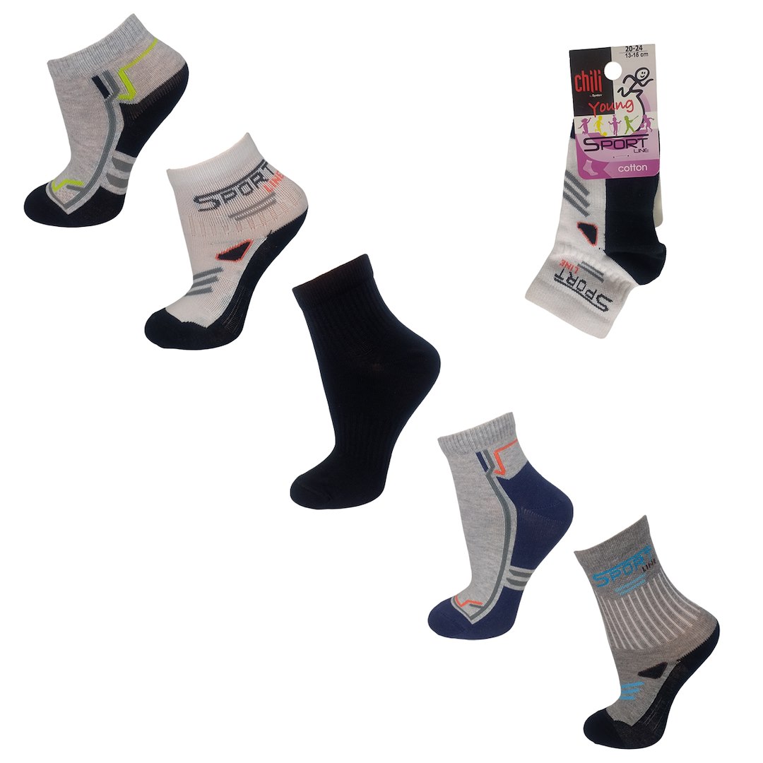 SKARPETY DZIEWCZĘCE CHILLI MIX SPORT