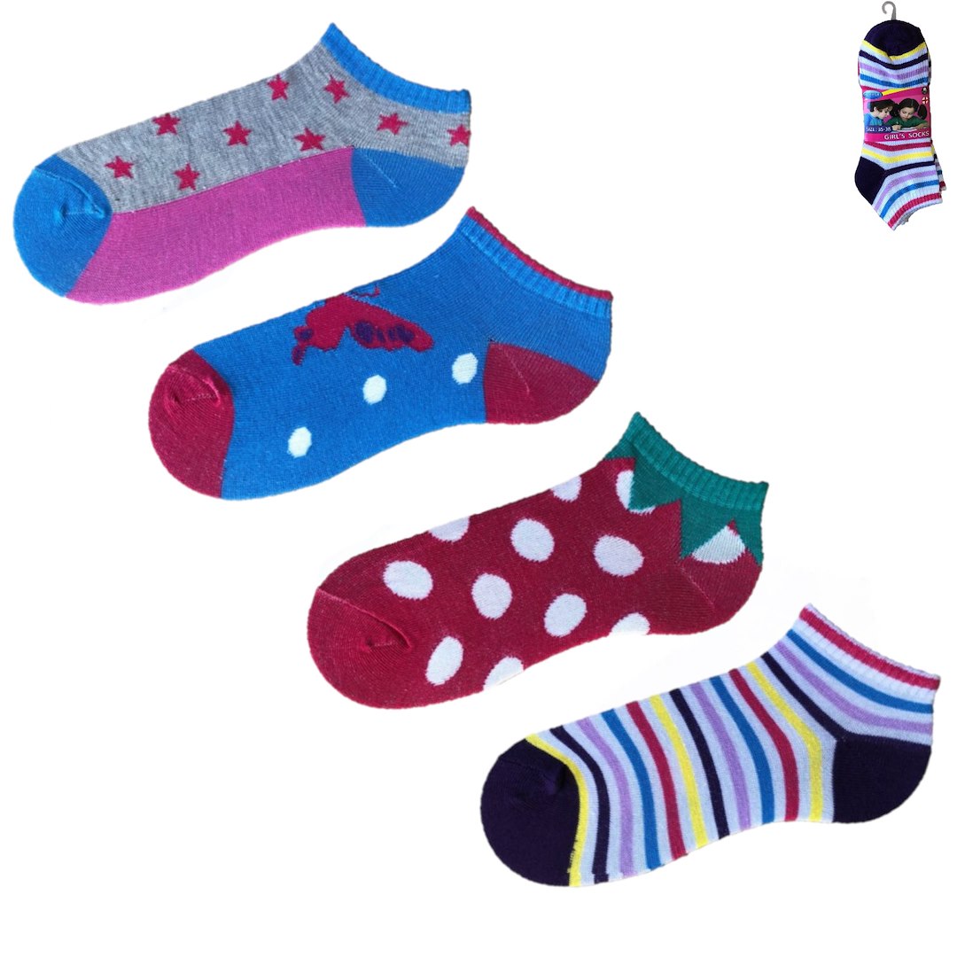 Stopki dziewczęce Active 5-PAK