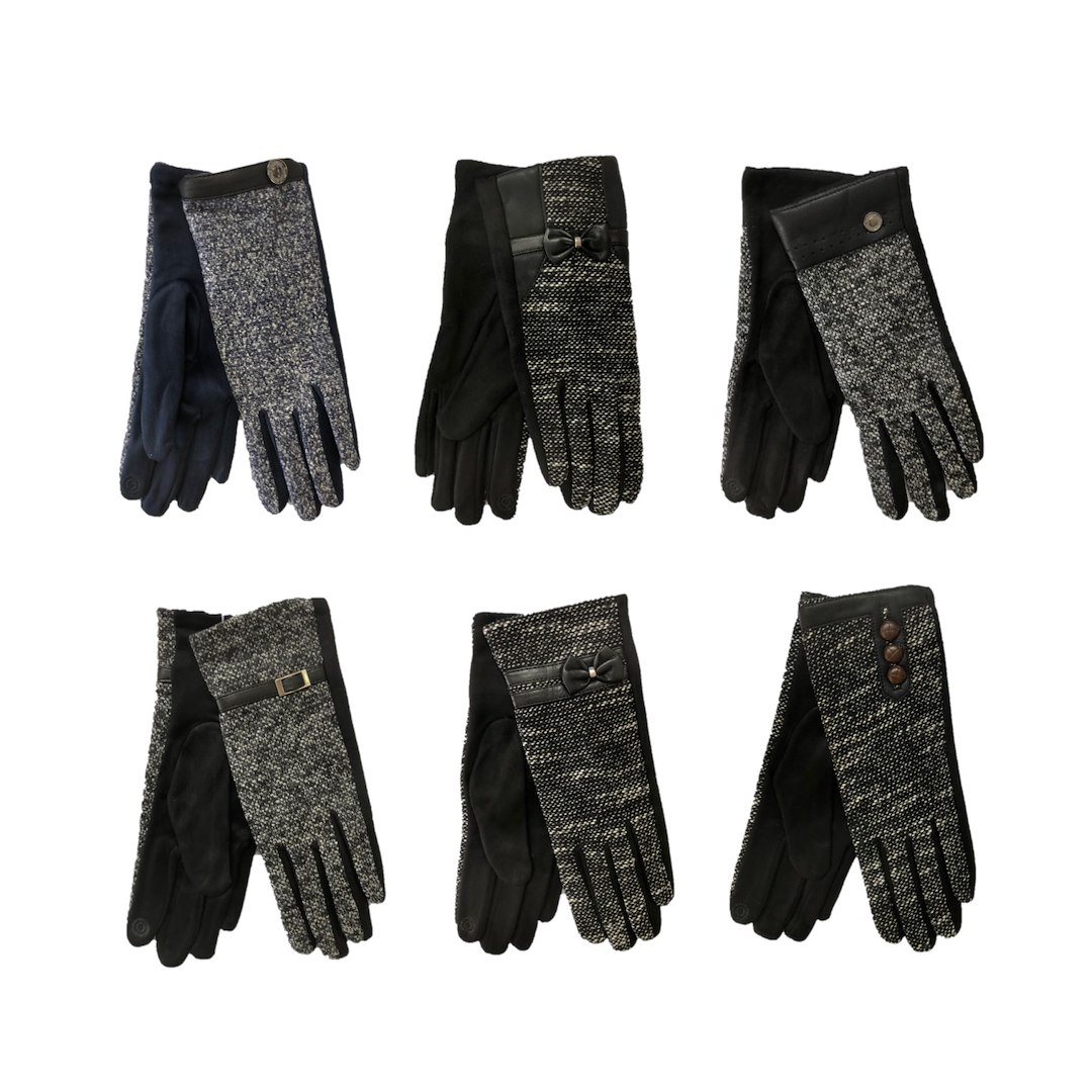 Rękawiczki damskie Lukko melanż