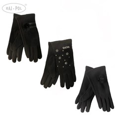 Rękawiczki damskie czarne Julita