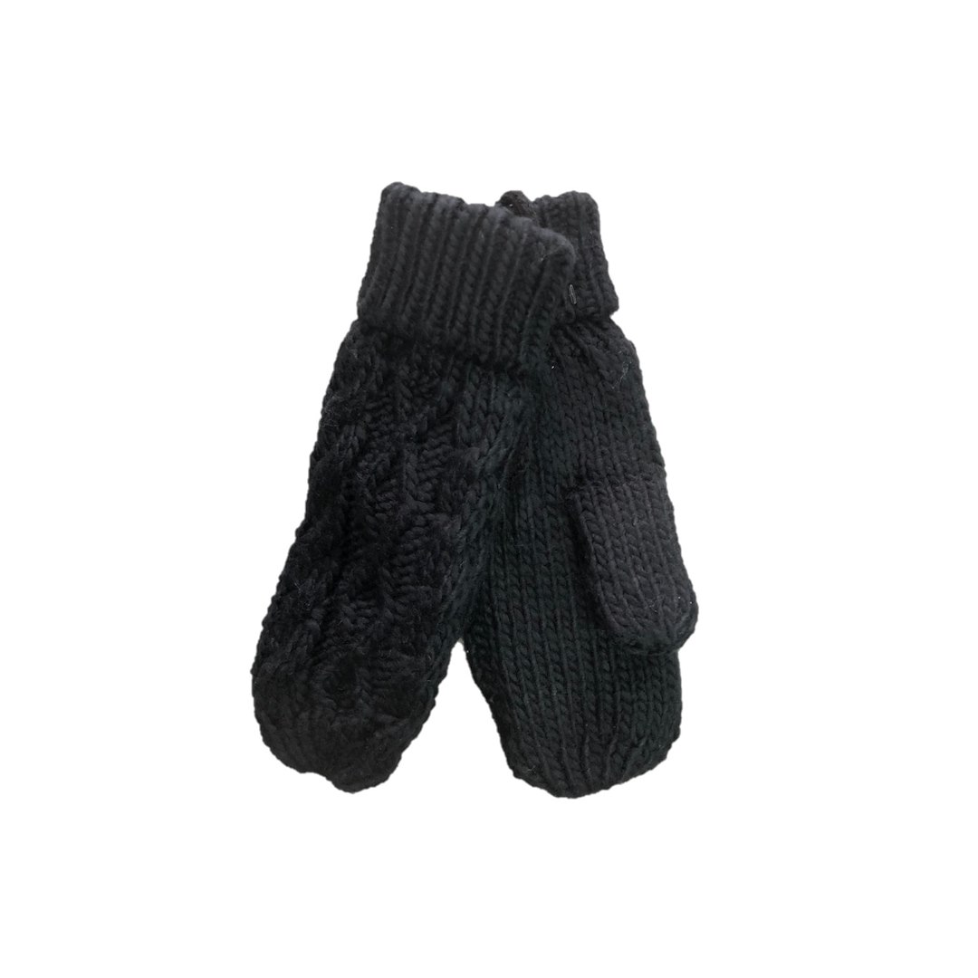 Rękawiczki damskie czarne ocieplane Bravo