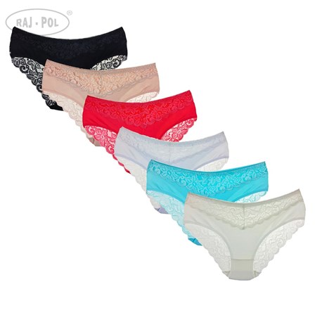 Figi damskie bawełna 6086