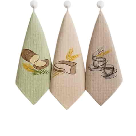 Ściereczki w pudełku 3-pak Chleb