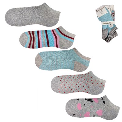 Stopki krótkie damskie Hobby Day Socks M2106S-W-06