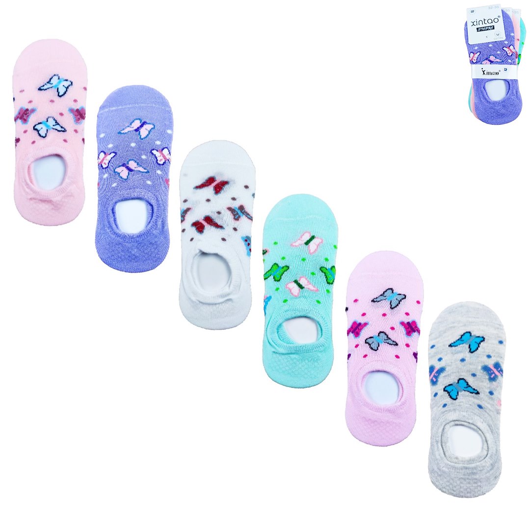 Stopki krótkie dziewczece z silikonem Xintao