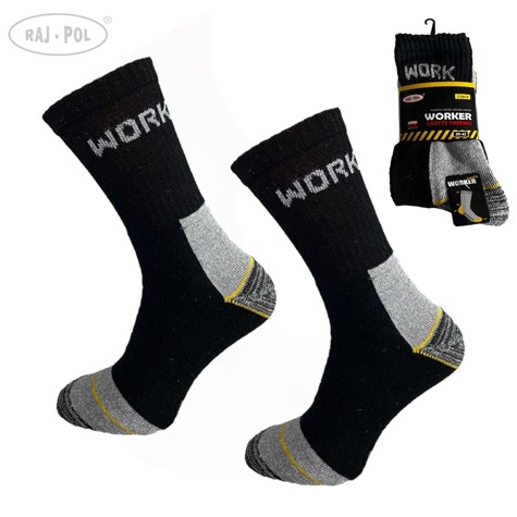 Skarpeta męska WORKER FROTTE 43-46 3-PAK