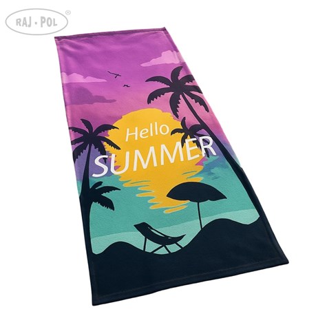 Ręcznik plażowy Hello summer 2
