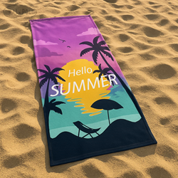 Ręcznik plażowy Hello summer 2