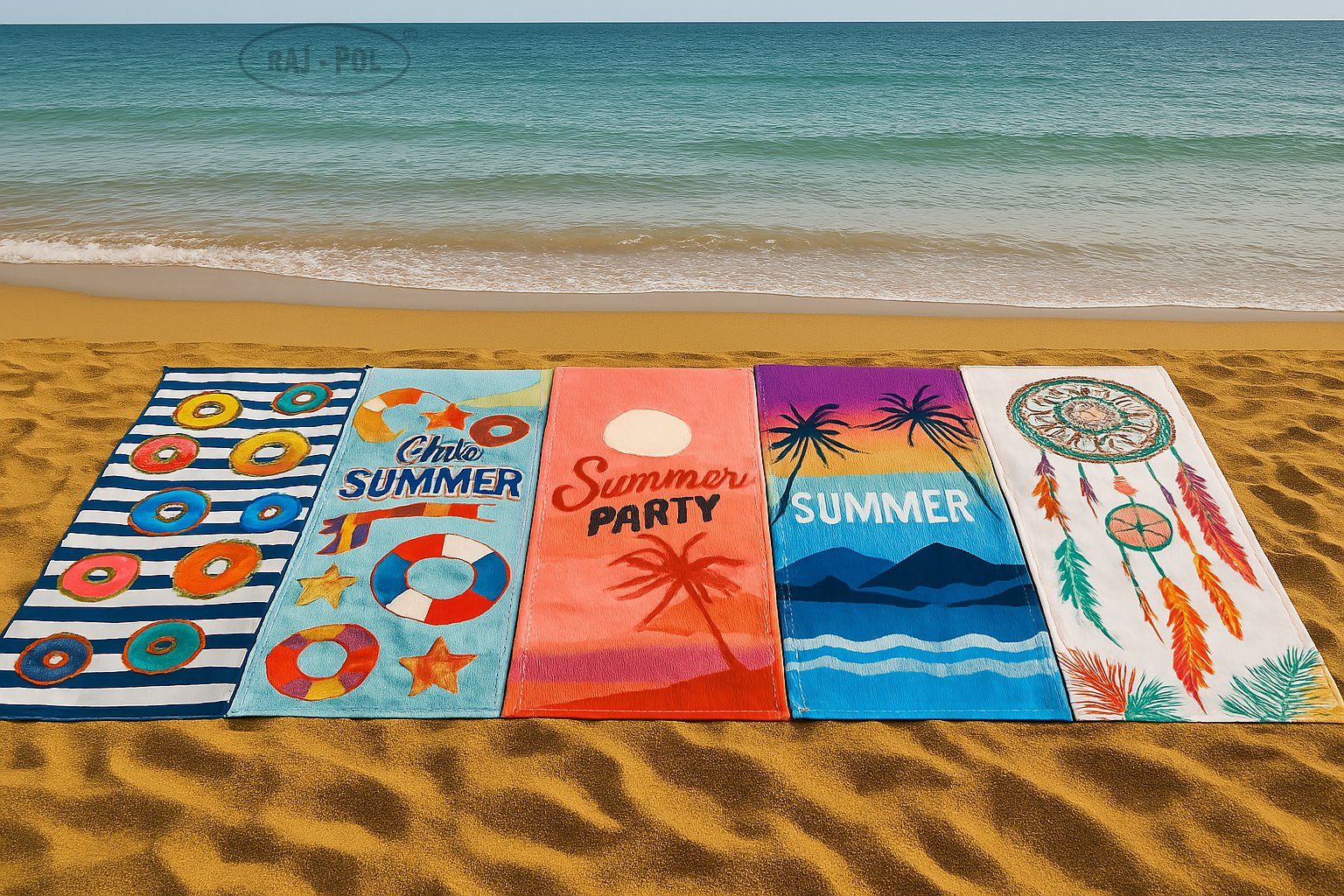 Ręcznik plażowy Mix