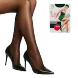 Rajstopy Elastil Ragazza 20 den Nero L