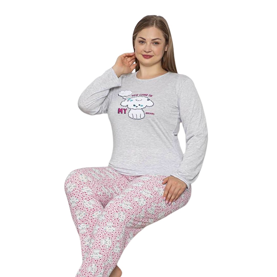 Piżama damska  YOU COME IN  PATION Plus size