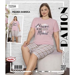 Piżama damska  Brave at Any   PATION Plus size