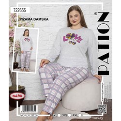 Piżama damska  LOVE  PATION Plus size