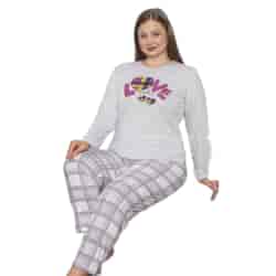 Piżama damska  LOVE  PATION Plus size