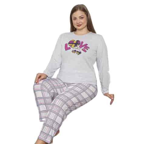 Piżama damska  LOVE  PATION Plus size