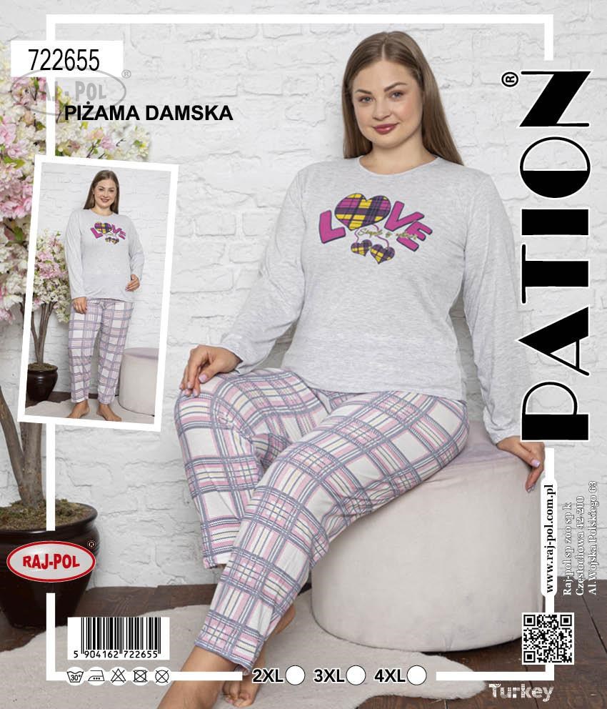 Piżama damska  LOVE  PATION Plus size