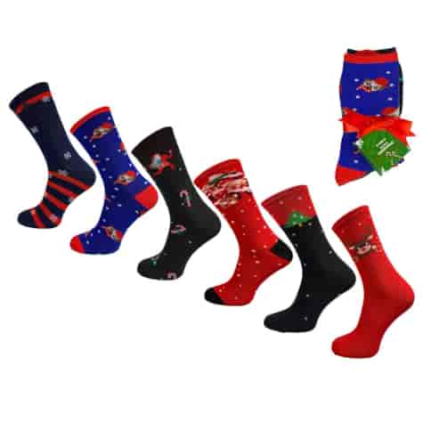 Skarpety świąteczne Raj-Pol 3-PAK