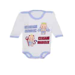 Gładkie body z długim rękawem