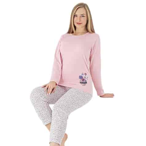 Piżama damska  Girls never give up  PATION