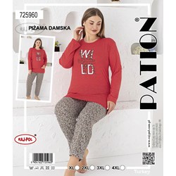 Piżama damska  WILD   PATION Plus size