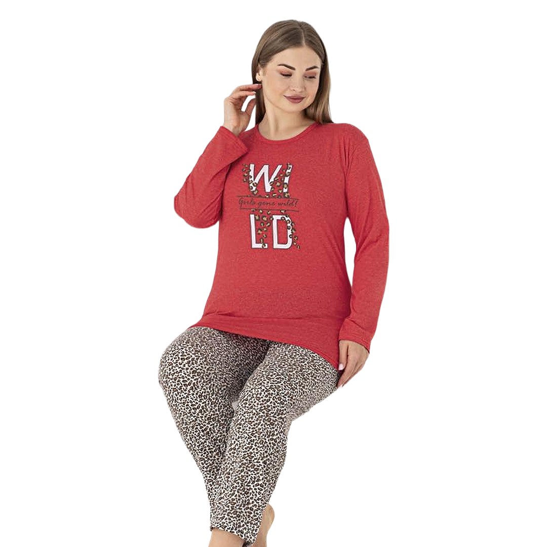 Piżama damska  WILD   PATION Plus size