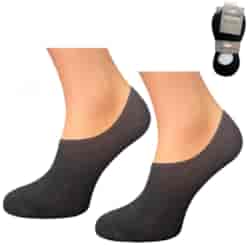 Stopki krótkie męskie PATION CZARNE S-2210C