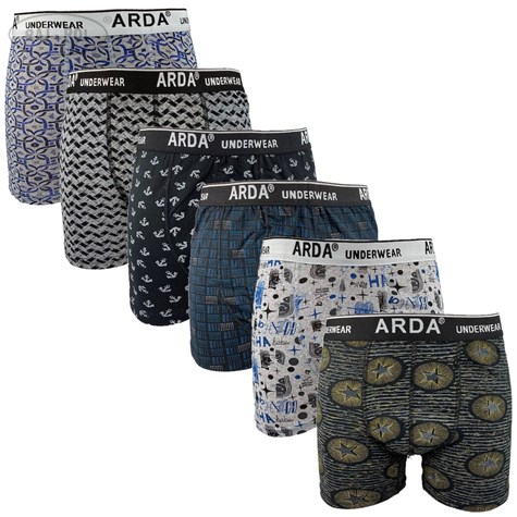 Bokserki męskie gładkie ARDA