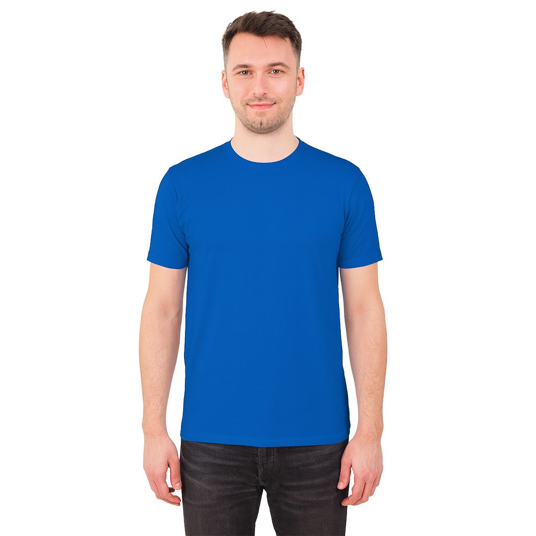 T-SHIRT MĘSKI PATION NIEBIESKI