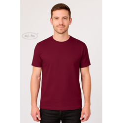 T-SHIRT MĘSKI PATION BORDOWY