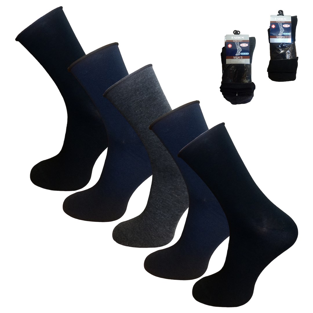 Skarpety męskie bezuciskowe RP727513