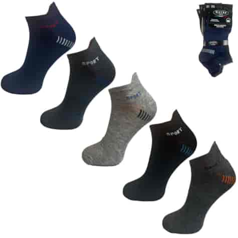 Stopki męskie bawełniane Bixtra