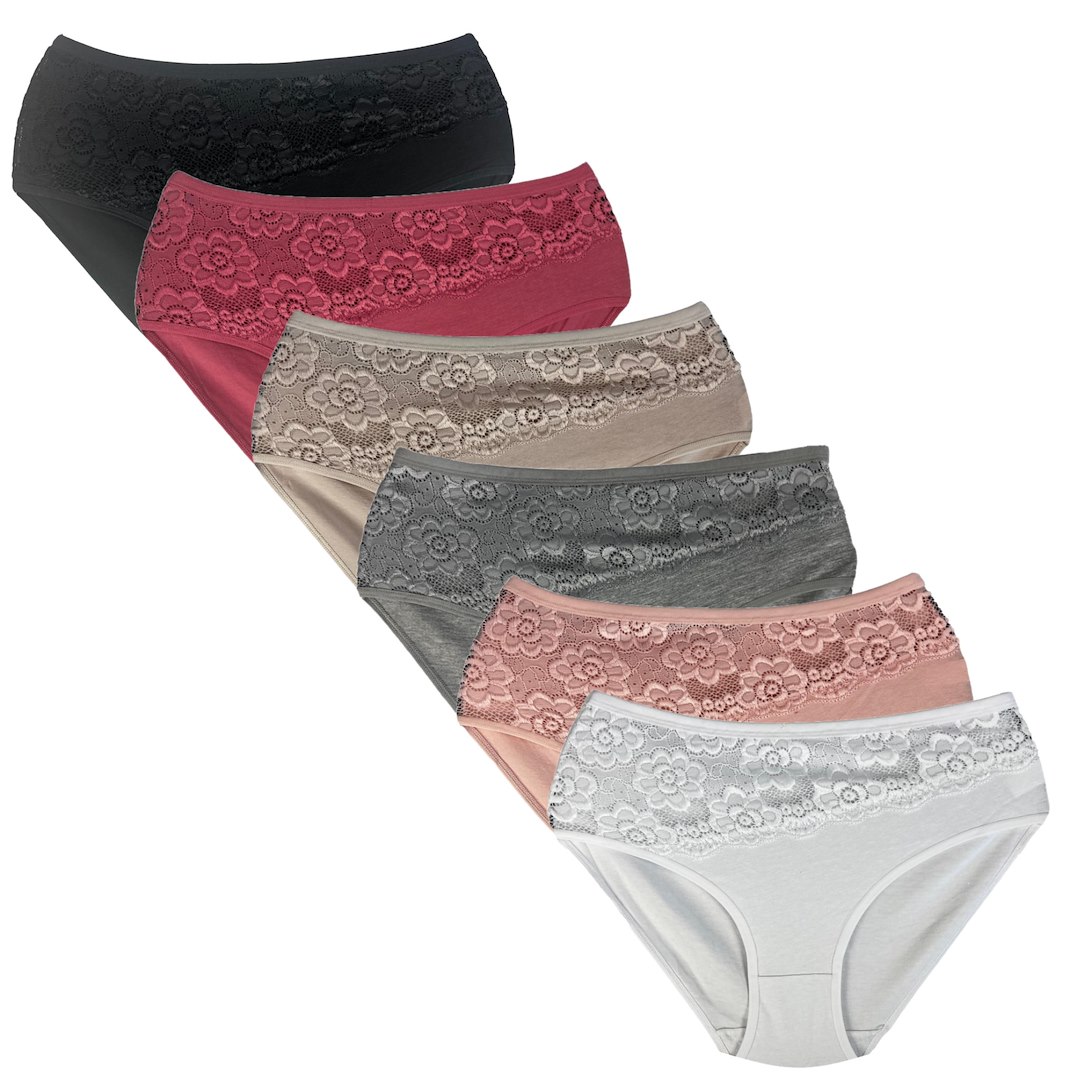 Figi damskie bawełniane plus size PATION