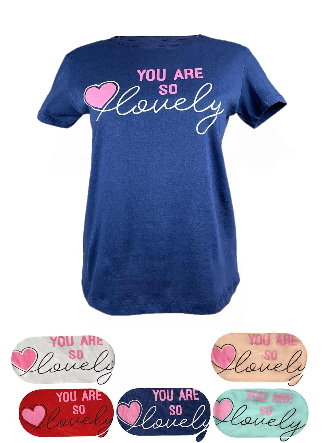 T-shirt damski bawełniany