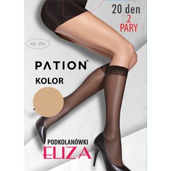 Podkolanówki PATION 20 DEN Eliza Golden