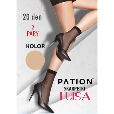 Skarpetki Pation 20 den 2-pak LUISA j.bez