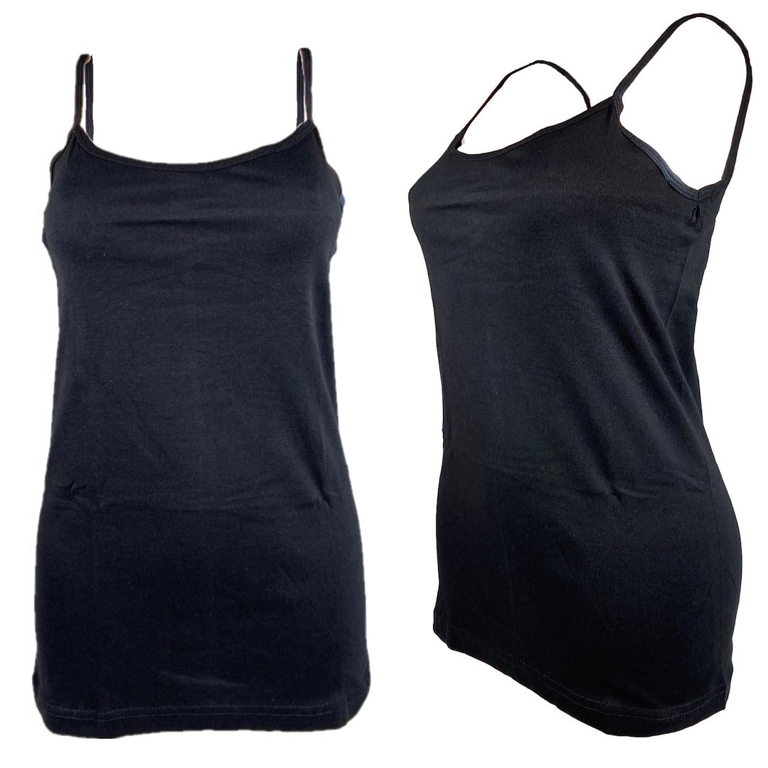 Podkoszulka damska czarna