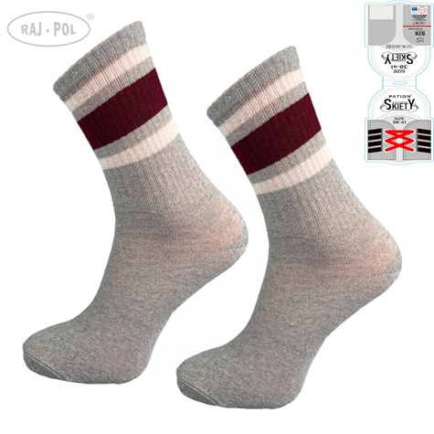 Skiety długie skarpety sportowe PATION