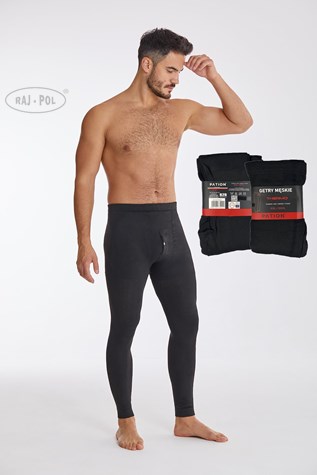 GETRY MĘSKIE PATION czarne