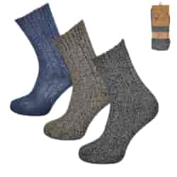 SKARPETA DAMSKA WEŁNIANA PRĄŻEK