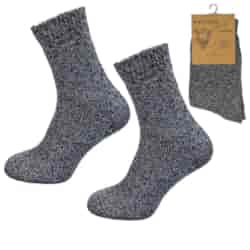 Skarpety męskie wełniane gładkie