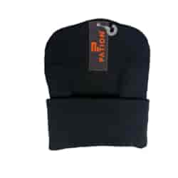 Czapka męska thermo prosta czarna