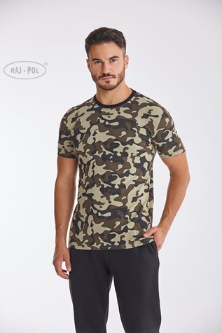 Męski T-shirt z krótkim rękawem