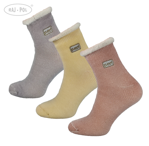 Skarpeta cosy frotka haft mix 35-38 39-42