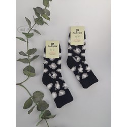 Skarpeta cosy bukla ciemne cętki 35-38