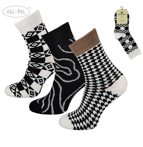 Skarpeta cosy wzory mix 35-38 39-42