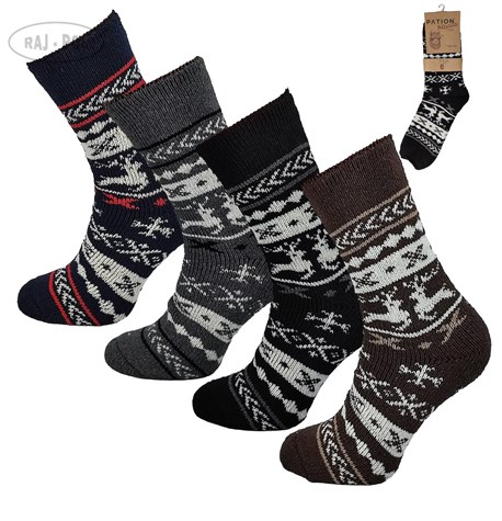 Skarpeta męska zimowa Alpaca
